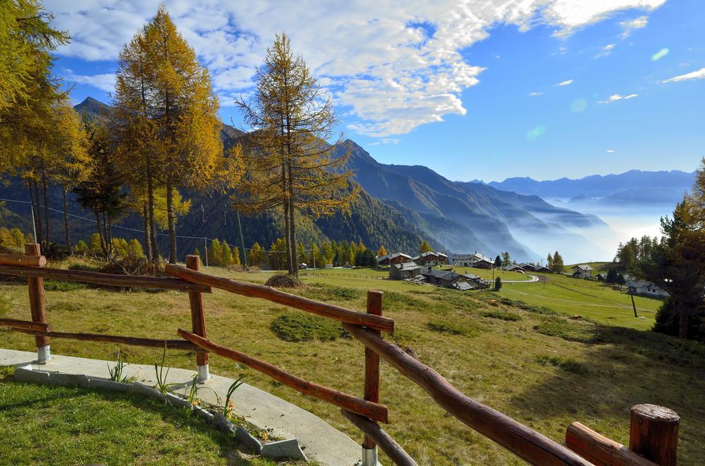 Le Coin Des Melezes - Nature & Trek - Camere In Baita Di Montagna Brusson Exterior photo