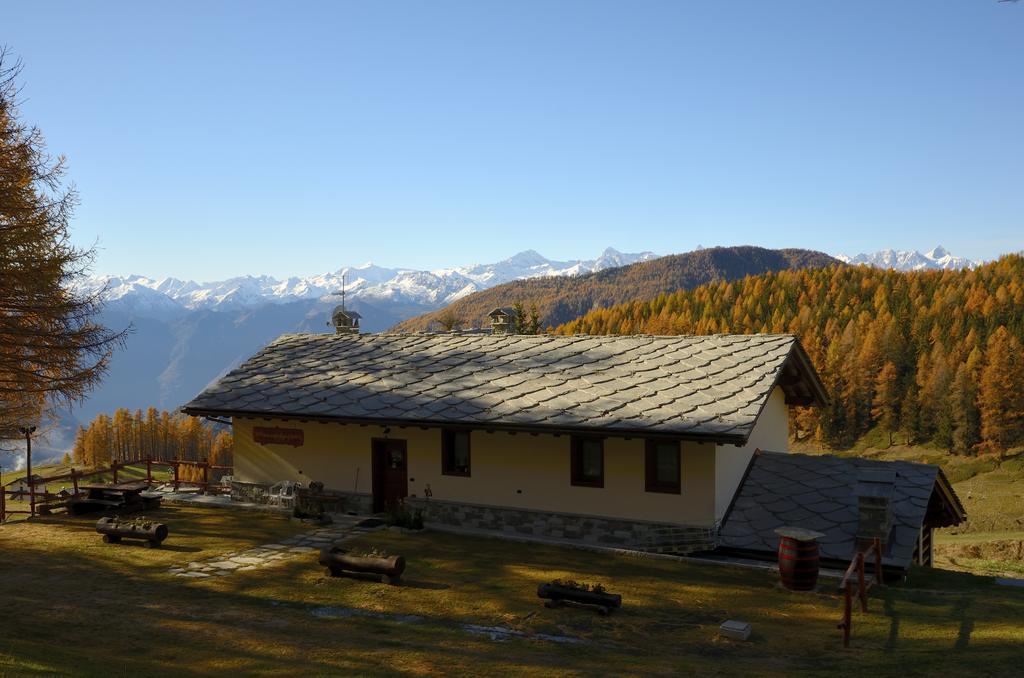 Le Coin Des Melezes - Nature & Trek - Camere In Baita Di Montagna Brusson Exterior photo